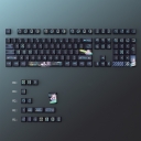 Esports Story Black 104+22 PBT Dye-subbed Keycaps Set Cherry Profile for MX Switches Mechanical Gaming Keyboard